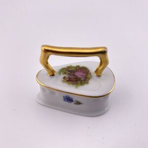 Limoges Miniature Porcelain Iron